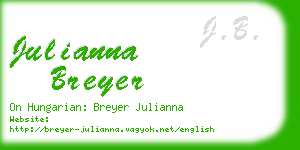 julianna breyer business card